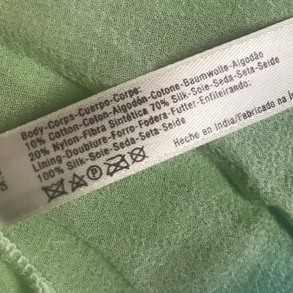 Free People One Amy Dip Dye Silk Dress - Picture 8 of 8